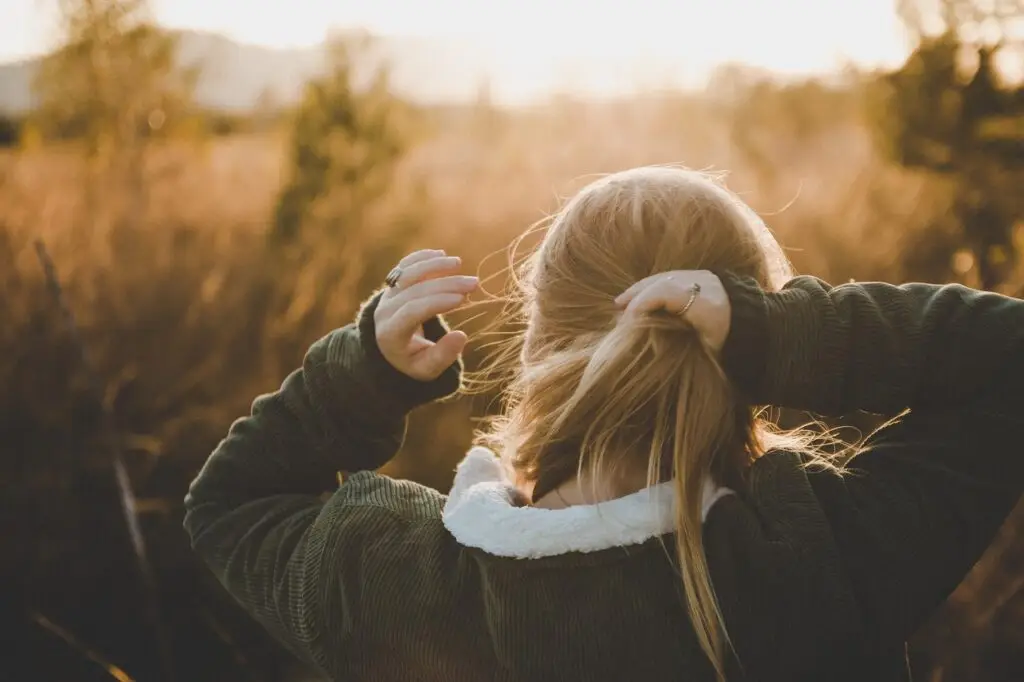 nature, girl, woman