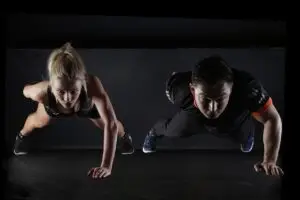 sport, push-up, strength training